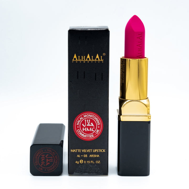 ALHALAL COSMETICS AYESHA MATTE VELVET LIPSTICK 4G AL-03