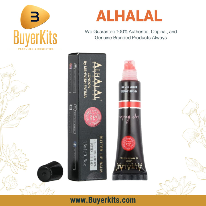ALHALAL COSMETICS BUTTER LIP BALM AL-326 ZARSHAL – HYDRATING LIP CARE FOR SOFT & SMOOTH LIPS