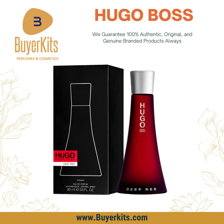 HUGO BOSS DEEP RED FOR WOMEN EDP 90ML