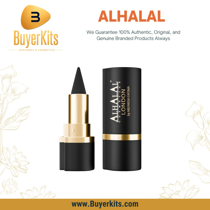 ALHALAL COSMETICS SMOOTH KAJAL EYELINER – INTENSE BLACK EYE PENCIL FOR BEAUTIFUL EYE DEFINITION