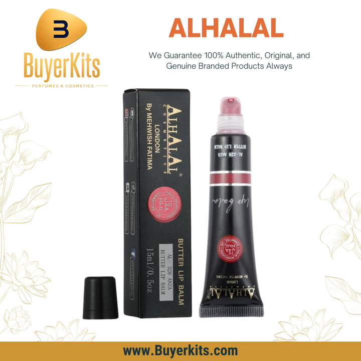 ALHALAL COSMETICS BUTTER LIP BALM  AL-328 ANZA – HYDRATING LIP CARE FOR SOFT & SMOOTH LIPS
