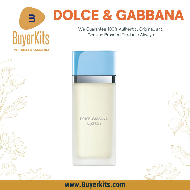 D&G LIGHT BLUE EDT 125ML TESTER