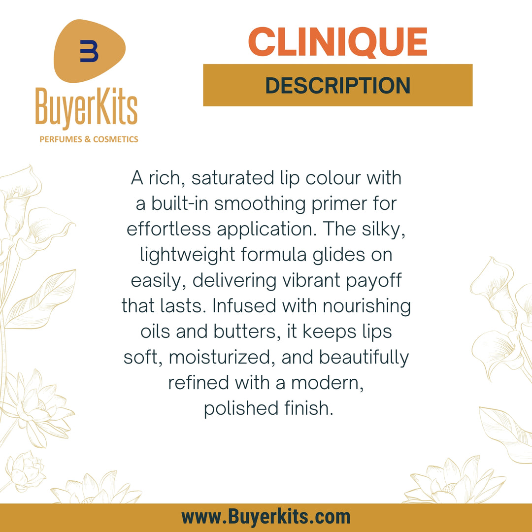 CLINIQUE POP LIP COLOR +PRIMER #06 POPPY POP LIPSTICK 3.5G