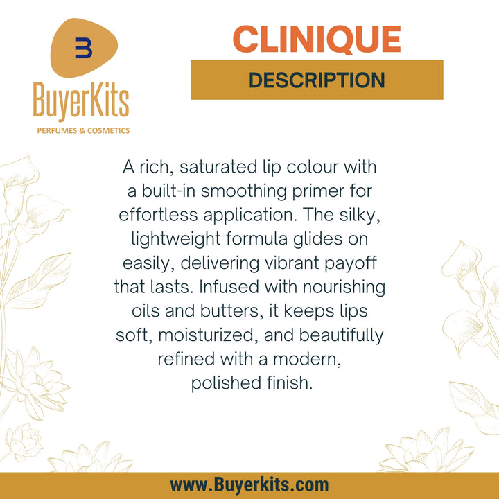 CLINIQUE POP LIP COLOR +PRIMER #06 POPPY POP LIPSTICK 3.5G