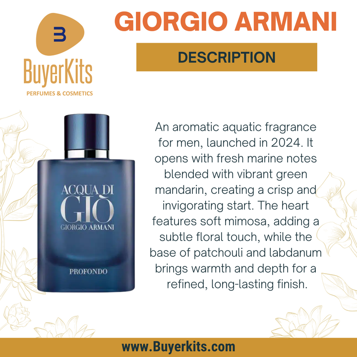 GIORGIO ARMANI ACQUA DI GIO PROFONDO PARFUM 100ML