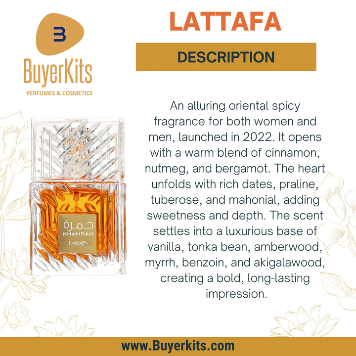 LATTAFA KHAMRAH EDP 100ML