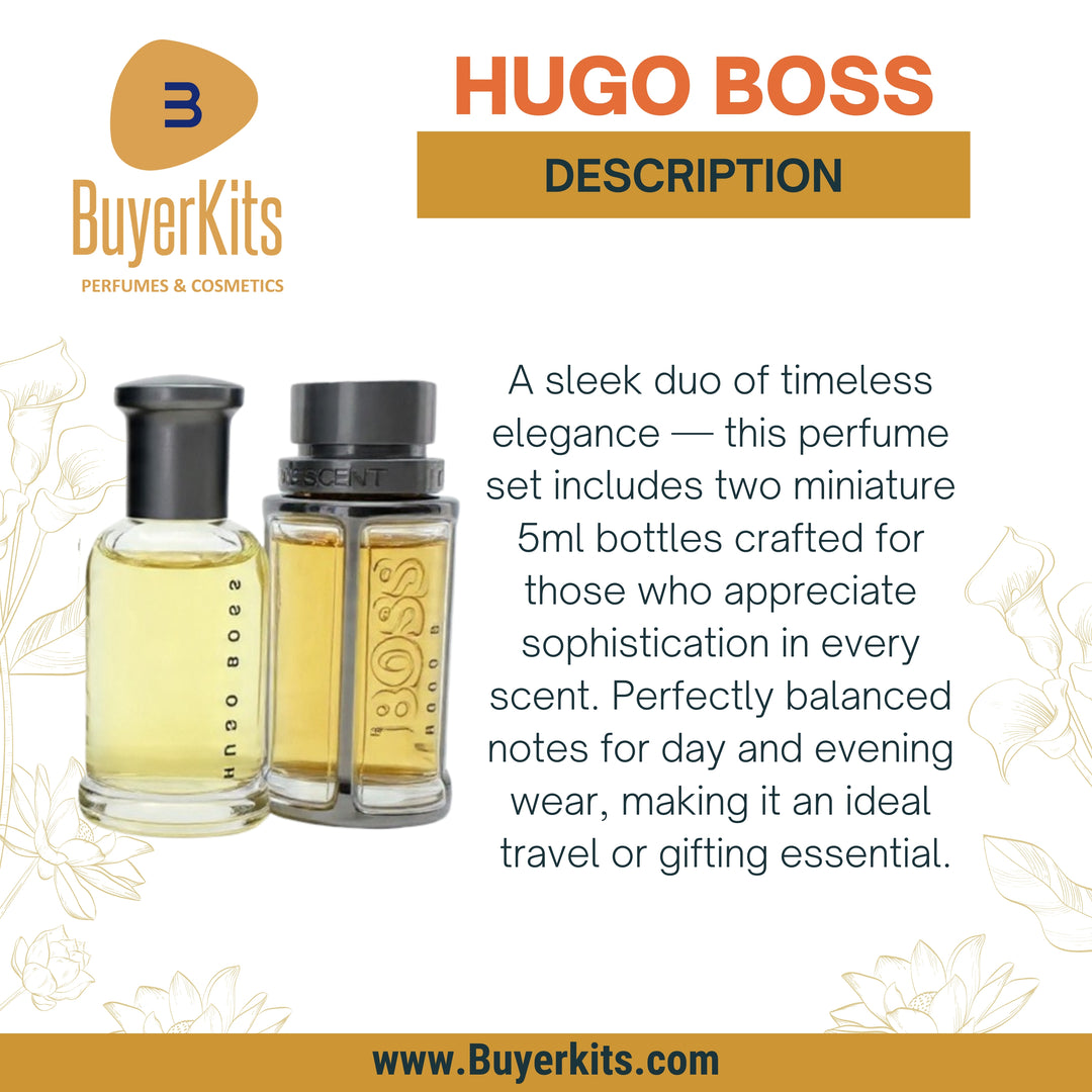 HUGO BOSS MINIATURE PERFUME SET