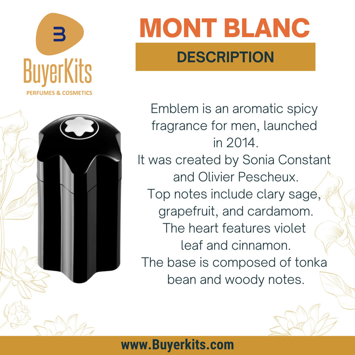 MONTBLANC EMBLEM EDT 100ML