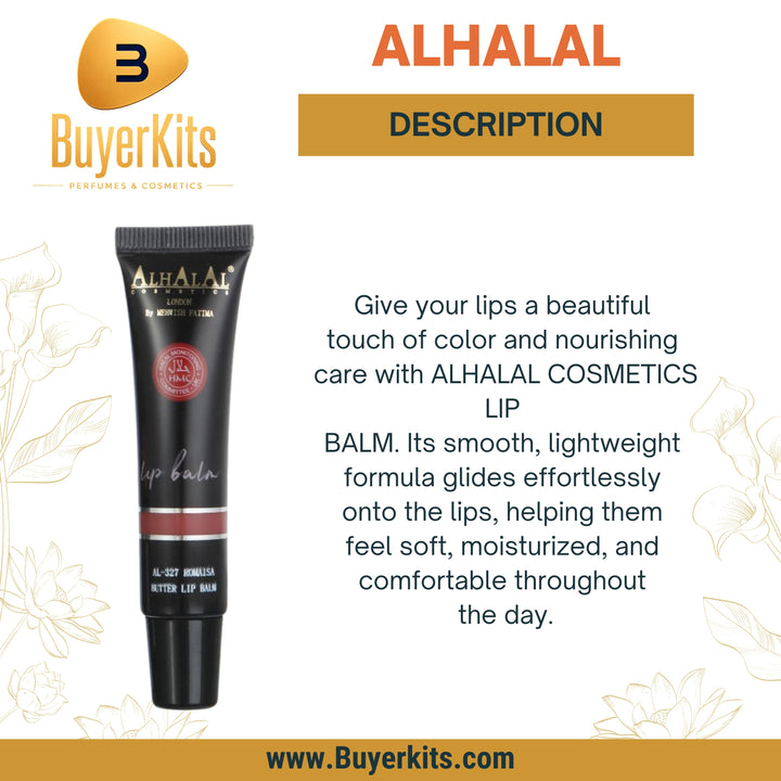 ALHALAL COSMETICS BUTTER LIP BALM AL-327 ROMAISA – HYDRATING LIP CARE FOR SOFT & SMOOTH LIPS