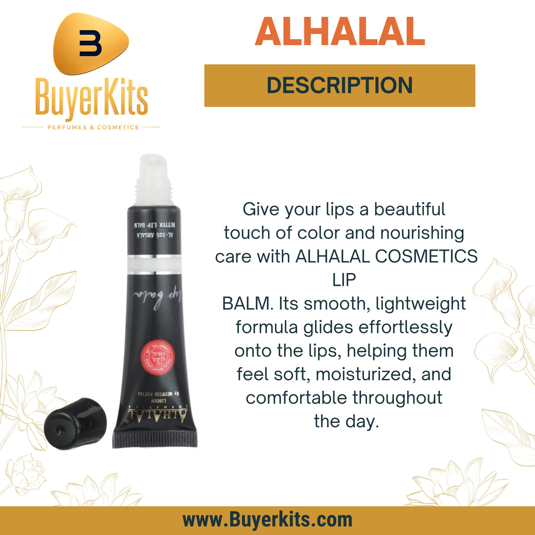 ALHALAL COSMETICS BUTTER LIP BALM AL-325 ARSALA – HYDRATING LIP CARE FOR SOFT & SMOOTH LIPS