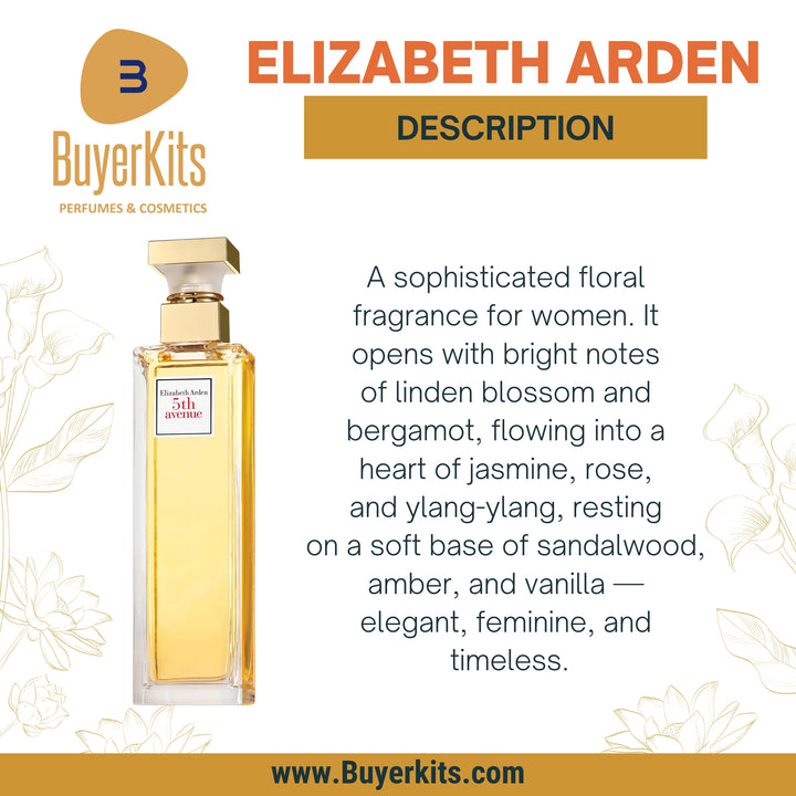 ELIZABETH ARDEN 5TH AVENUE EDP 125ML