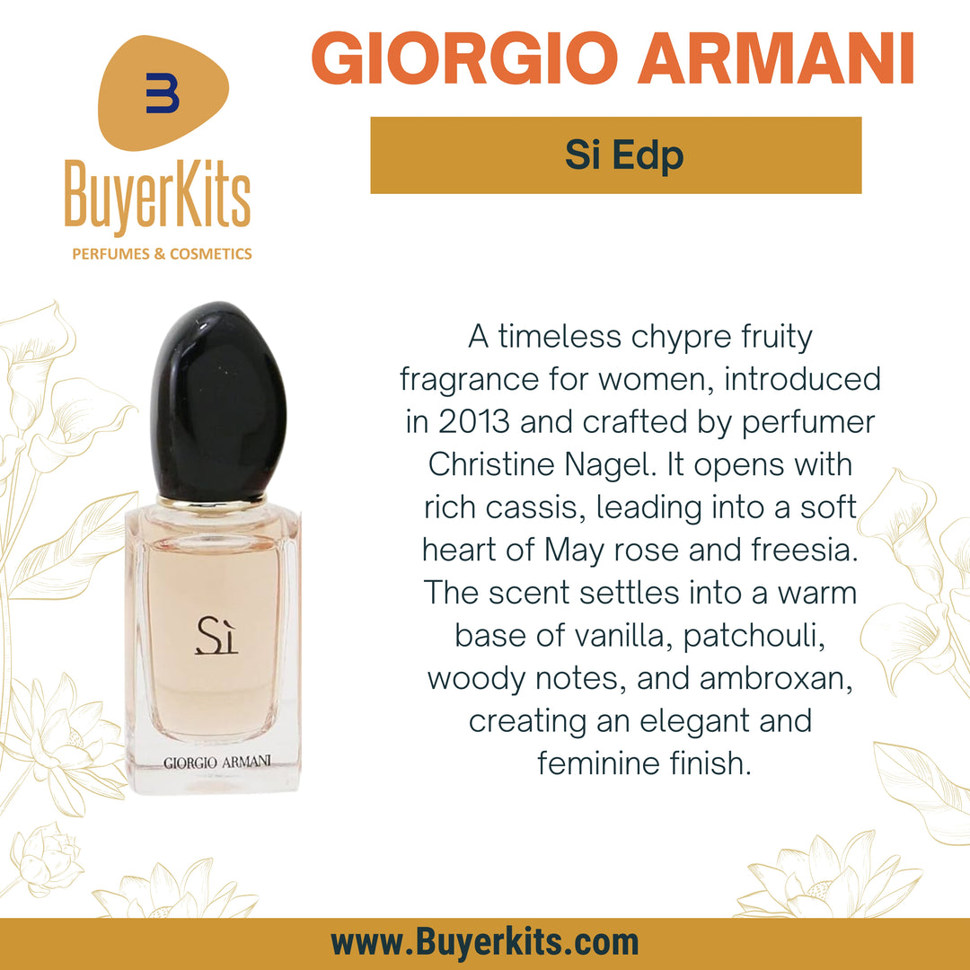 GIORGIO ARMANI SI PERFUME TRAVEL SET
