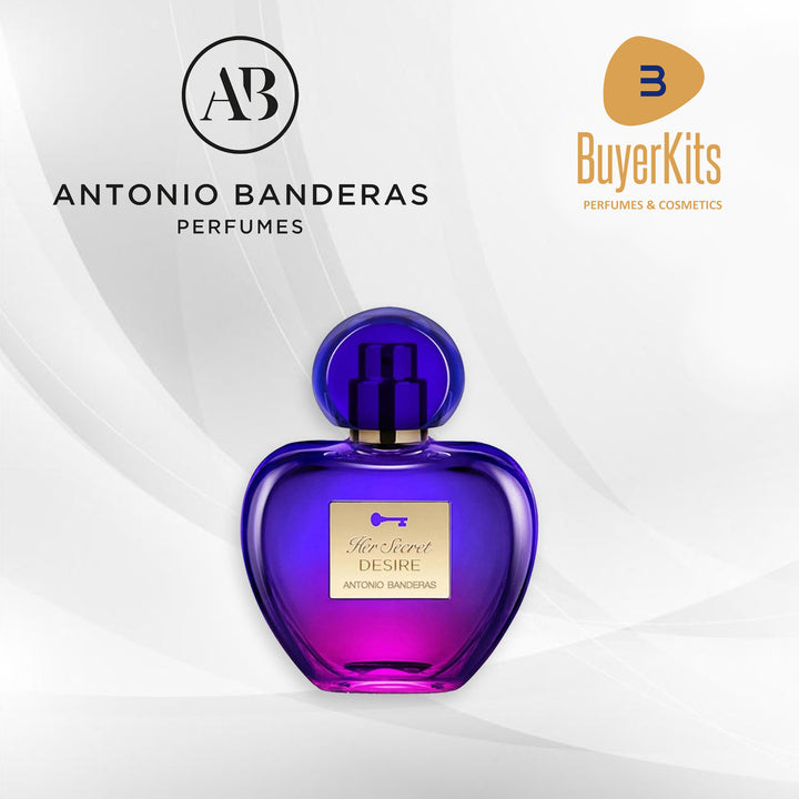 ANTONIO BANDERAS HER SECRET DESIRE EDT 80ML TESTER