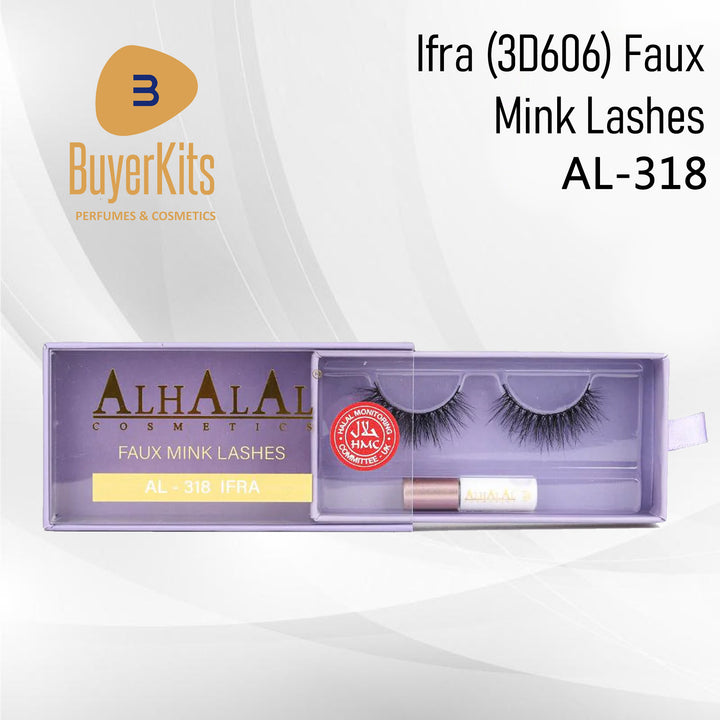 ALHALAL COSMETICS IFRA (3D606) FAUX MINK LASHES AL-318