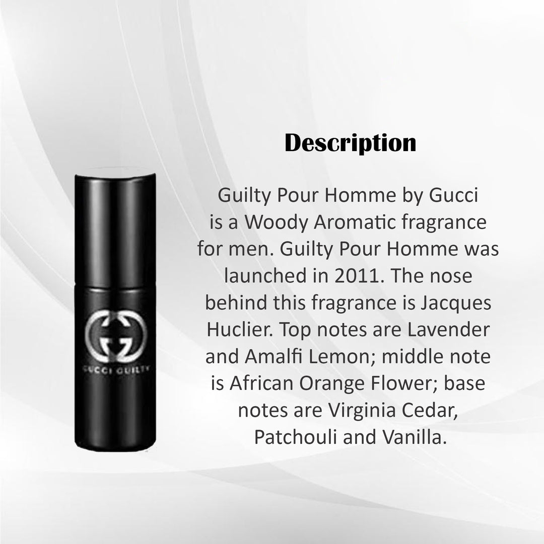 GUCCI GUILTY POUR HOMME EDT 8ML