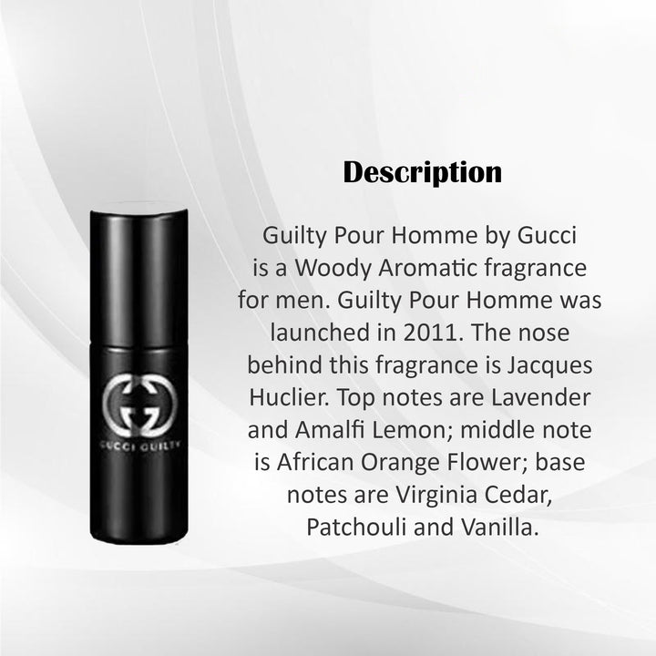 GUCCI GUILTY POUR HOMME EDT 8ML