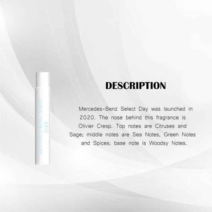 MERCEDES BENZ SELECT DAY EDT 1ML VIAL PERFUME