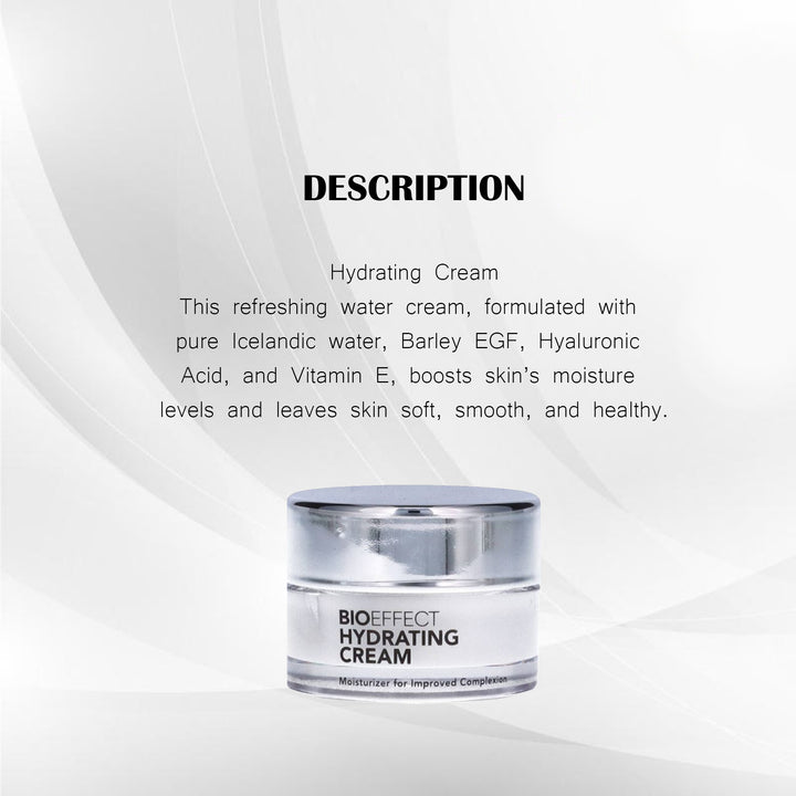 BIOEFFECT HYDRATING CREAM MOISTURIZERS FOR IMPROVED COMPLEXION 7ML