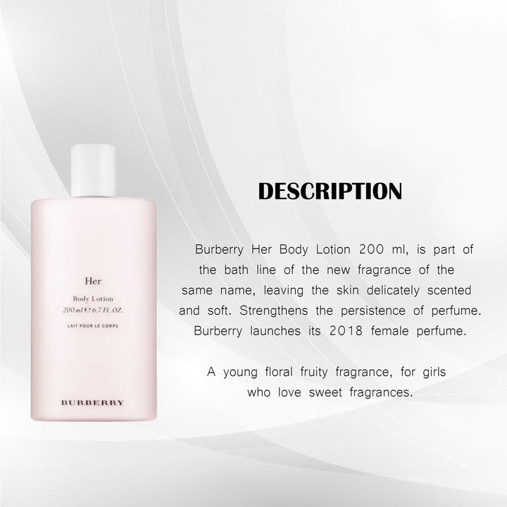 BURBERRY HER BODY LOTION 200ML