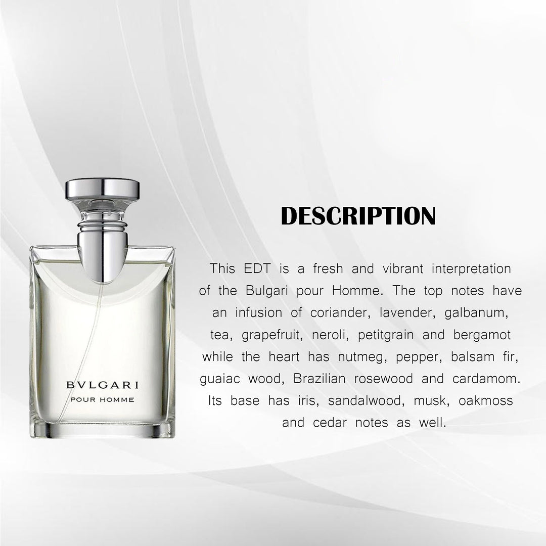 BVLGARI POUR HOMME EDT 100ML