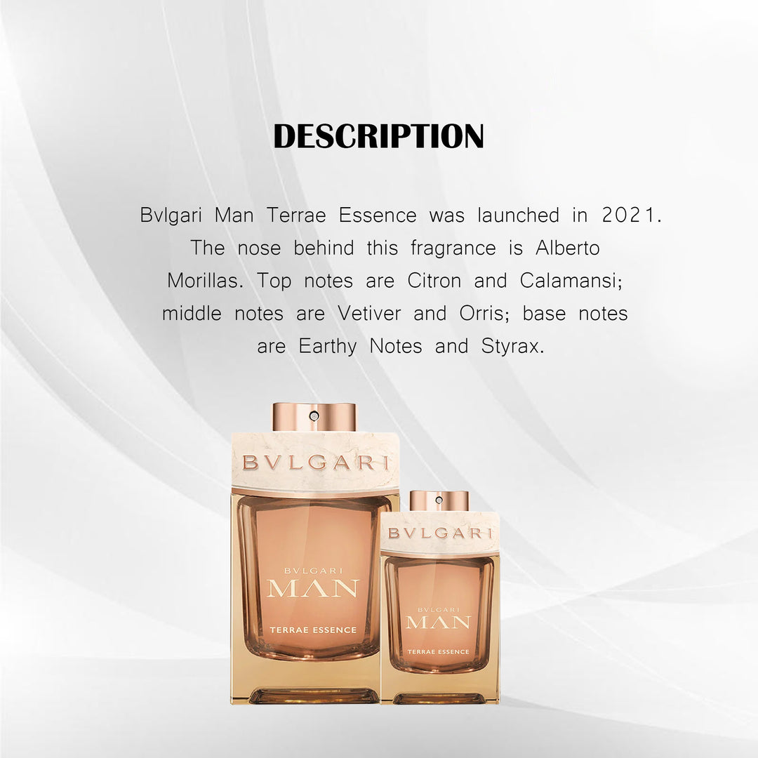 BVLGARI TERRAE ESSENCE EDP 2PCS PERFUME SET