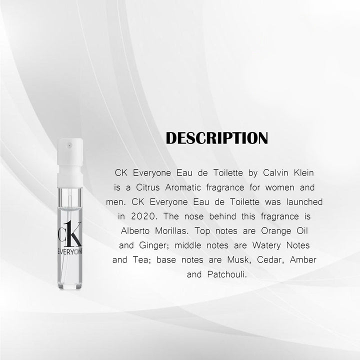 CALVIN KLEIN EVERYONE EDT VIAL