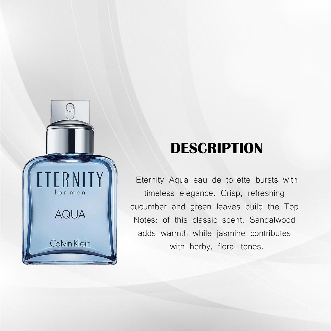 CALVIN KLEIN ETERNITY AQUA MEN EDT 200ML