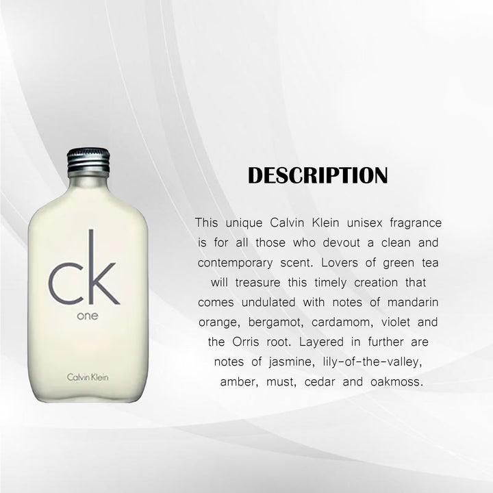 CALVIN KLEIN CK ONE EDT 100ML