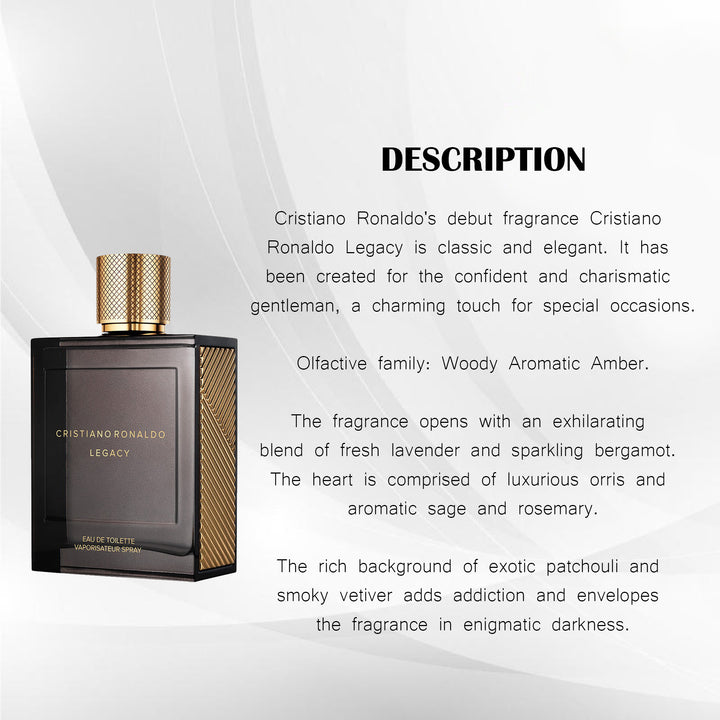 CRISTIANO RONALDO LEGACY EDT 100ML