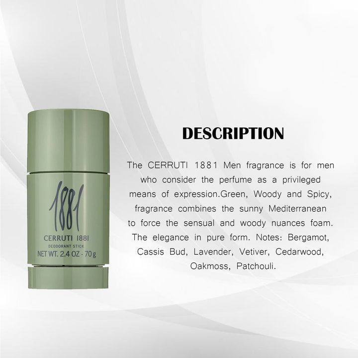 CERRUTI 1881 DEODORANT STICK 70G