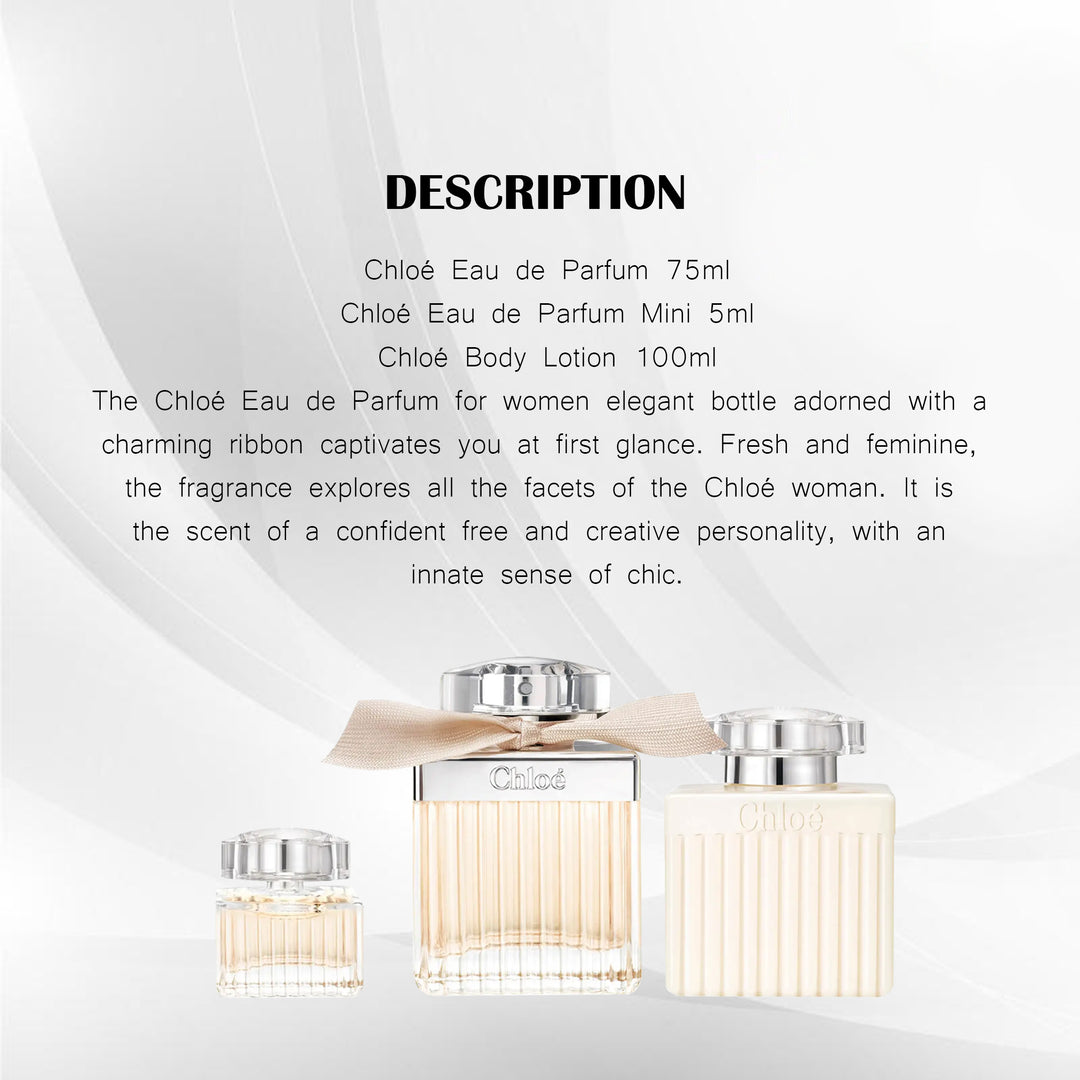 CHLOE EDP PERFUME SET 3PCS