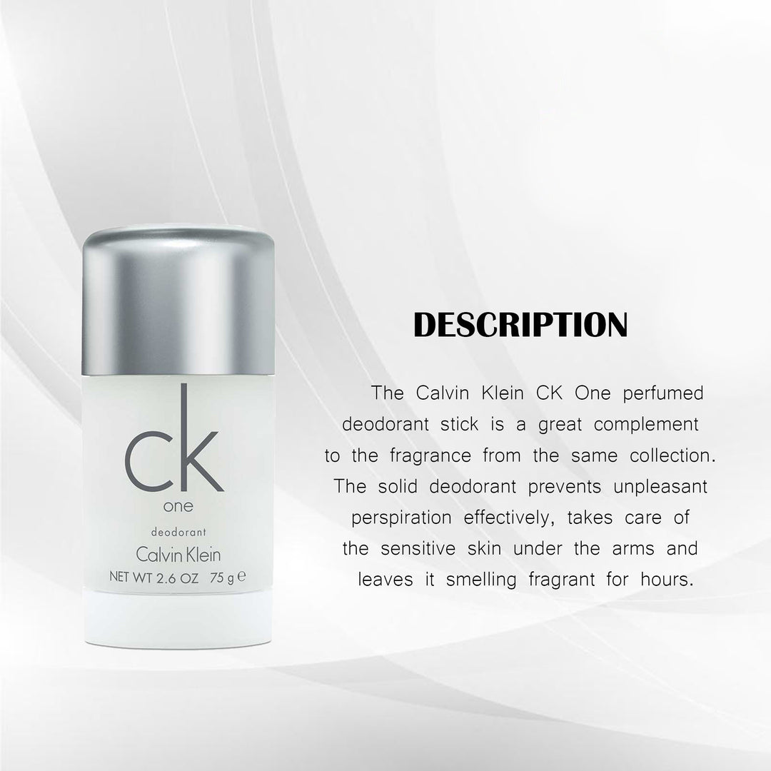 CALVIN KLEIN CK ONE DEO STICK 75G