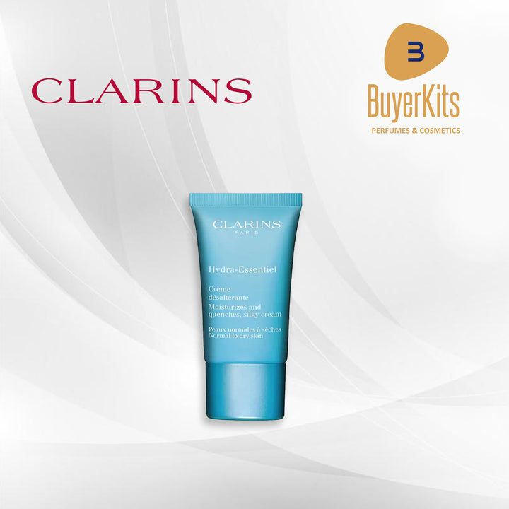 CLARINS ESSENTIEL MOISTURIZES AND QUENCHES SILKY CREAM 15ML