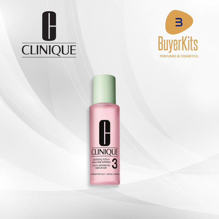 CLINIQUE CLARIFYING LOTION TWICE A DAY EXFOLIATOR 3- 60ML