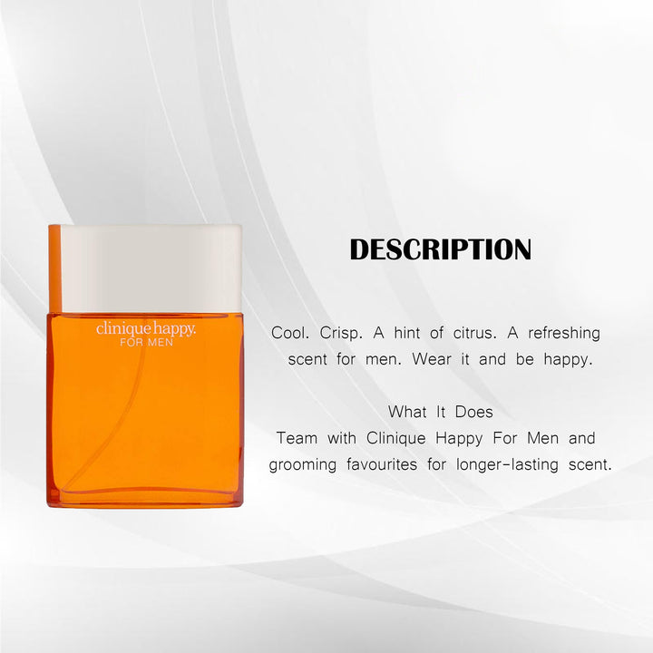 CLINIQUE HAPPY MEN & WOMEN RETAIL PACKAGING 100ML COMBO SET