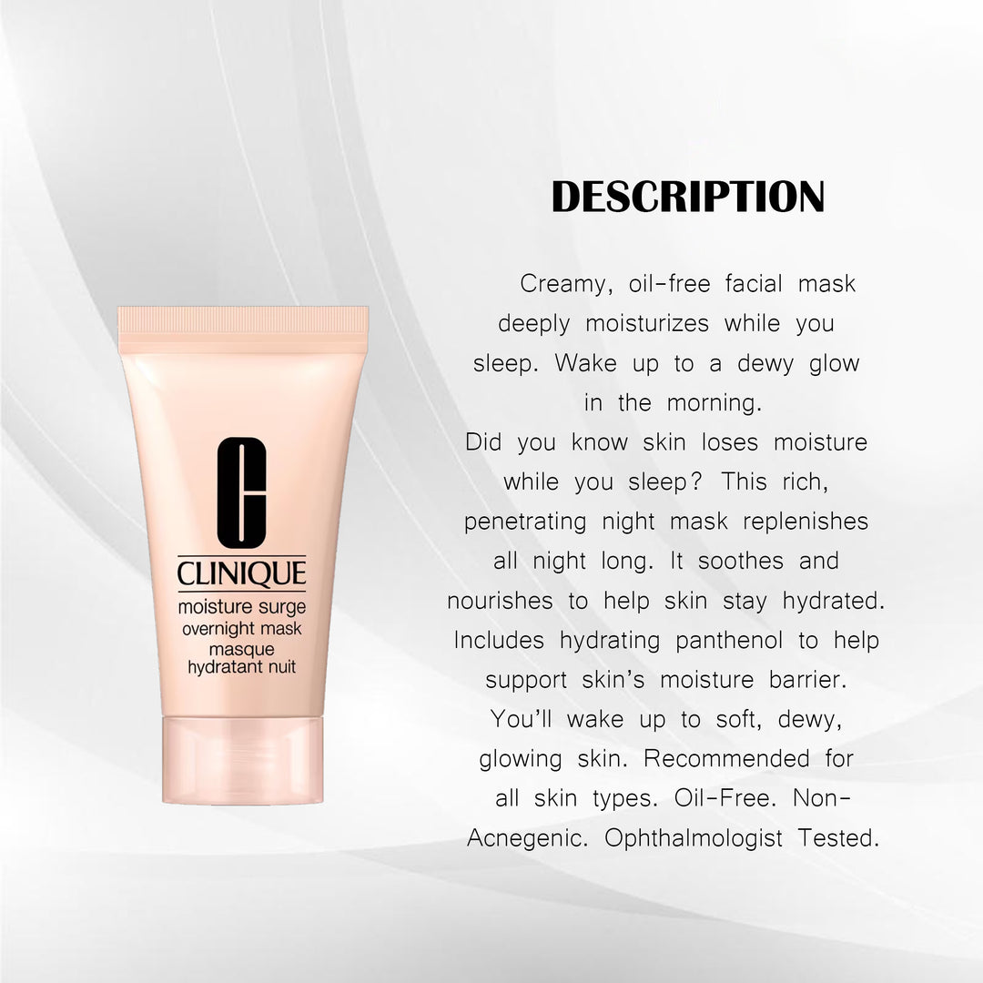 CLINIQUE MOISTURE SURGE OVERNIGHT MASK 30ML