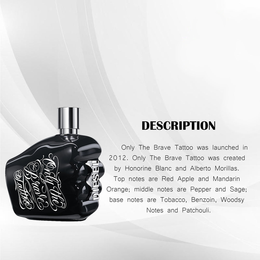 DIESEL ONLY THE BRAVE TATTOO EDT 75ML