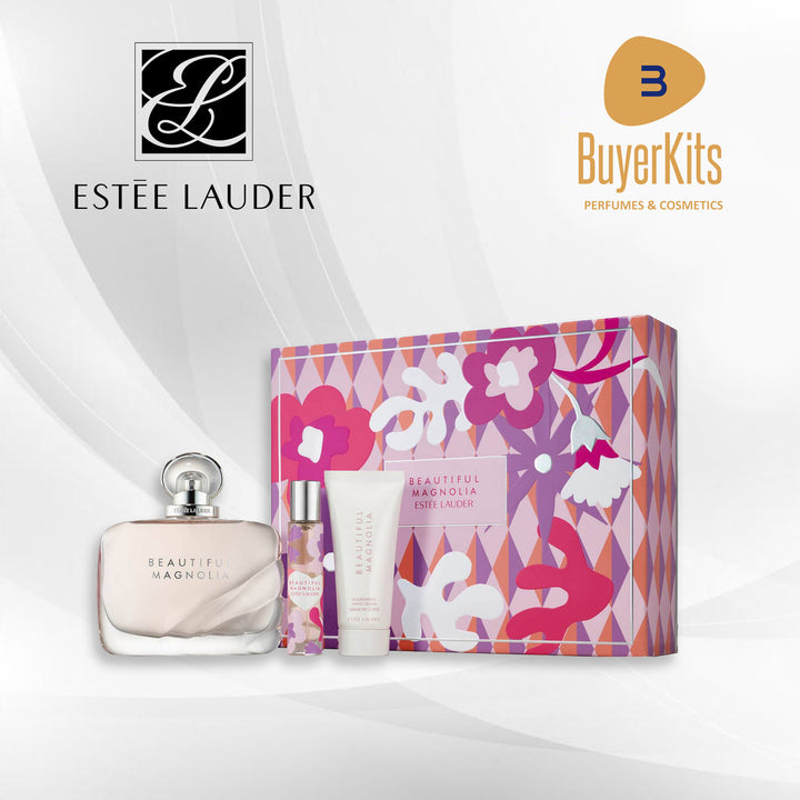 ESTEE LAUDER BEAUTIFUL MAGNOLIA EDP PERFUME SET 3PCS