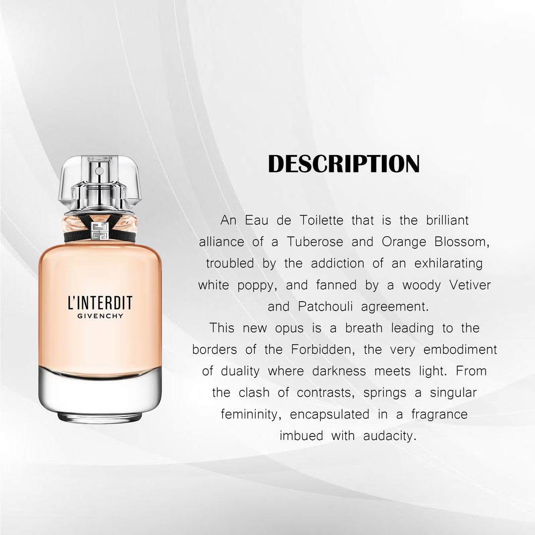 GIVENCHY L'INTERDIT EDT 80ML