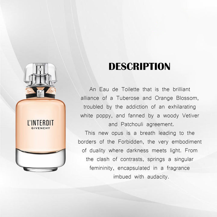 GIVENCHY L'INTERDIT EDT 80ML