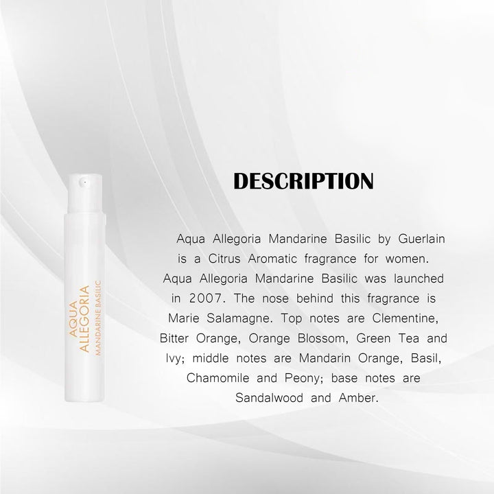 GUERLAIN AQUA ALLEGORIA MANDARINE BASILIC EDT 1ML