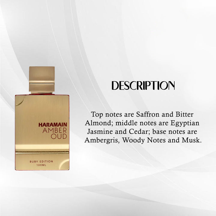 AL HARAMAIN AMBER OUD RUBY EDITION EDP 60ML UNISEX