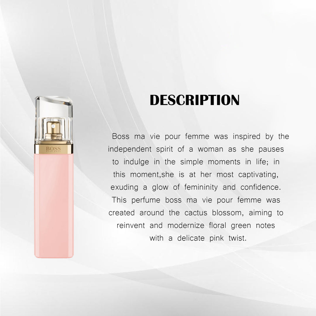 HUGO BOSS MA VIE POUR FEMME LEAU EDT 50ML