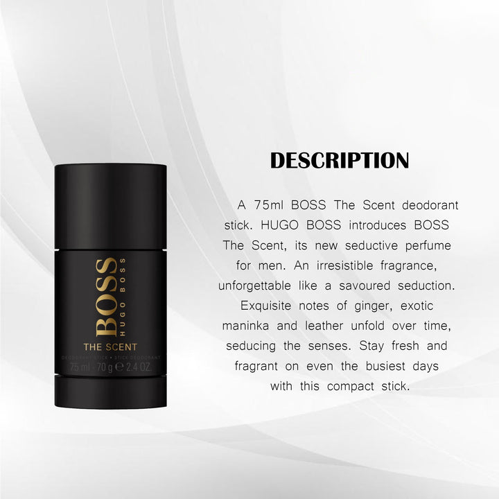 HUGO BOSS THE SCENT DEODORANT STICK 75G