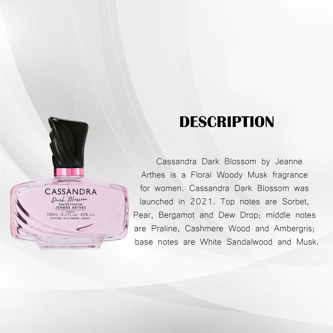 JEANNE ARTHES CASSANDRA DARK BLOSSOM EDP 100ML