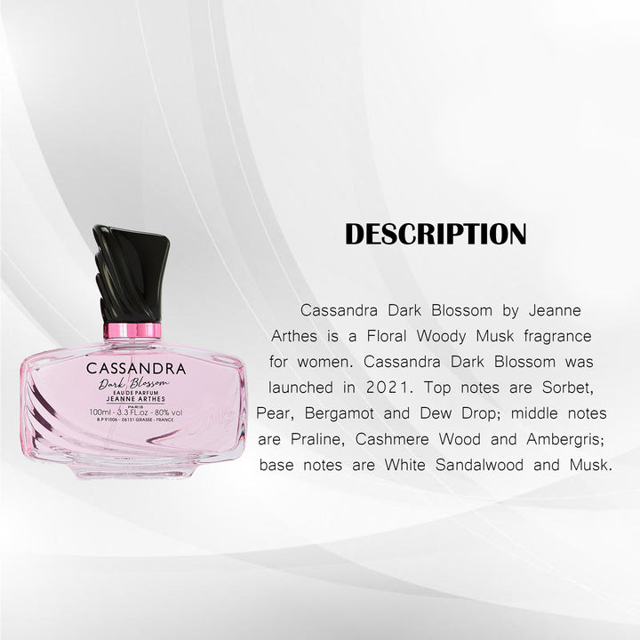 JEANNE ARTHES CASSANDRA DARK BLOSSOM EDP 100ML