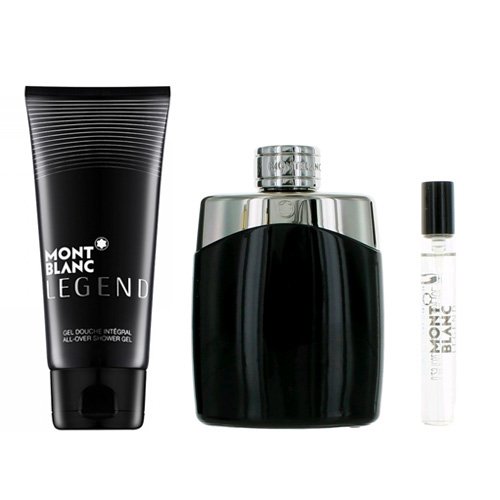 MONT BLANC LEGEND EDT 100ML PERFUME SET -3PCS