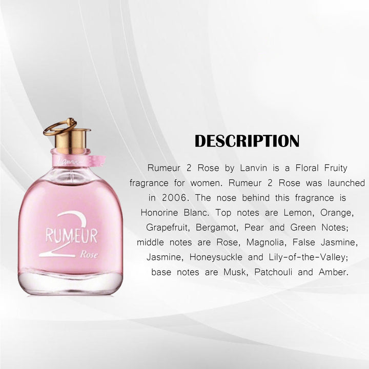 LANVIN RUMEUR ROSE EDP 100ML