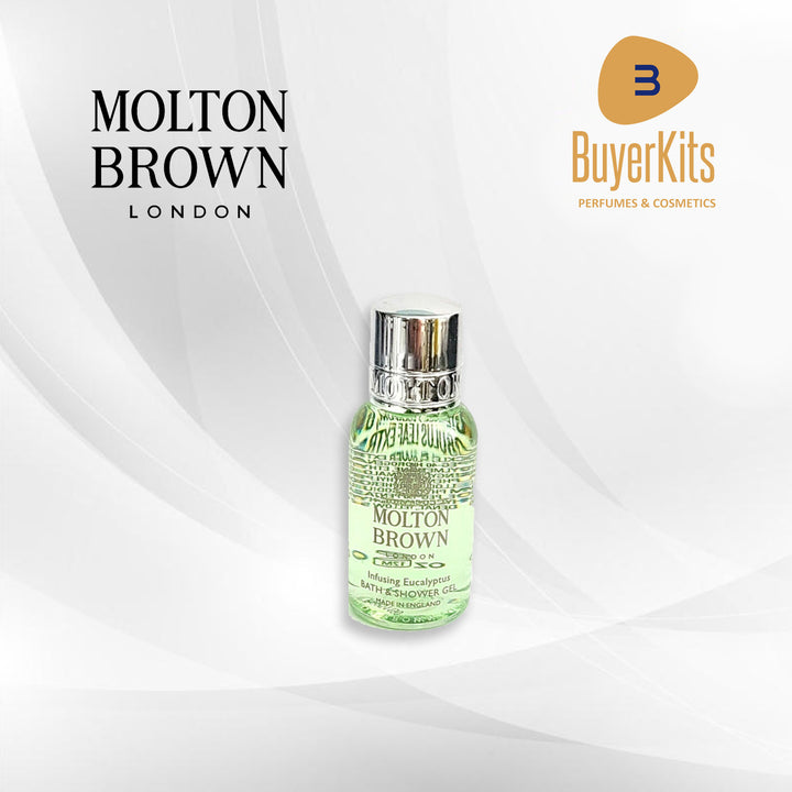 MOLTON BROWN BATH AND SHOWER GEL INFUSING EUCALYPTUS 30ML