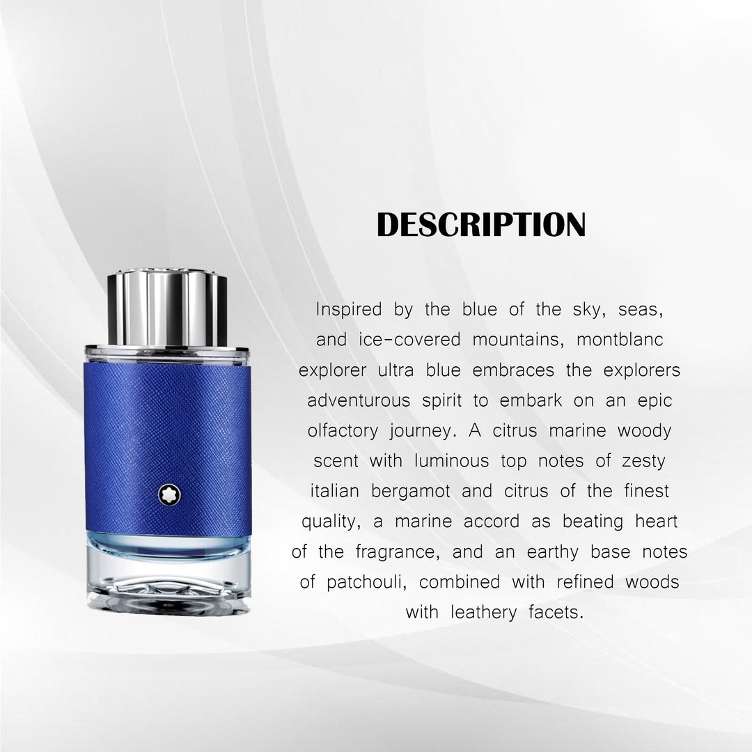 MONT BLANC EXPLORER ULTRA BLUE EDP 100ML